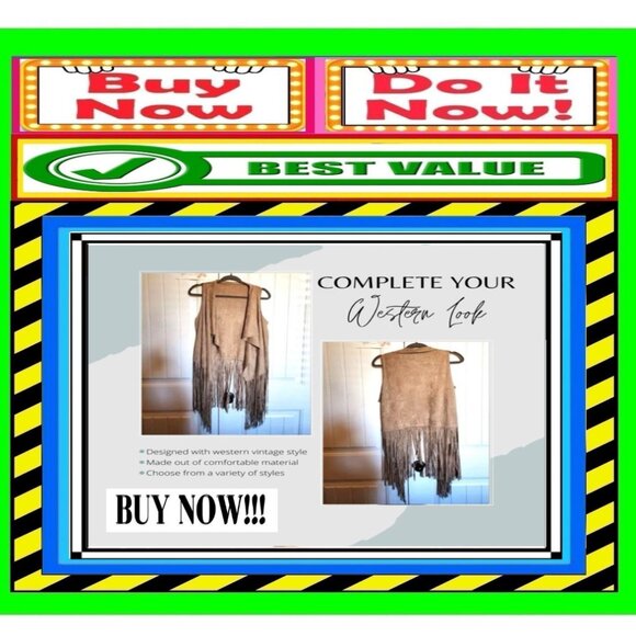 Bully Accessories - ✅🚨🆕🔴🌸S🌸A🌸L🌸E🌸🔴#️⃣1️⃣📢BULLY Open➕🆒FRINGE Cover VEST🟢💸BUY NOW👇📲💸🟢